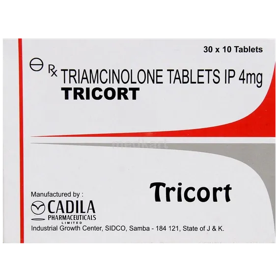 tricort 4mg tablet 10's